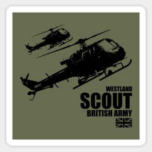 Westland Scout Magnet